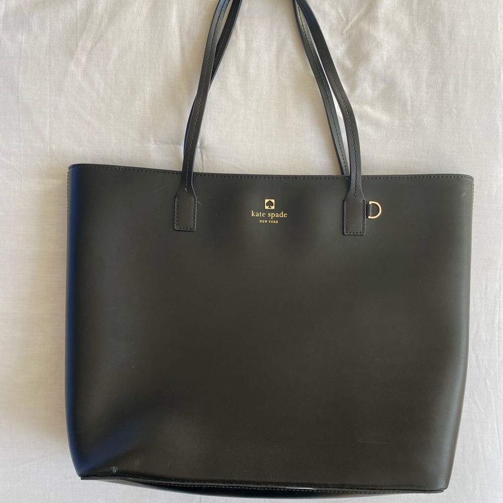 Kate Spade black tote bag
